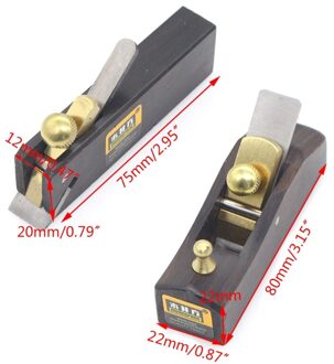 Diy Mini Hand Schaafmachine Timmerman Ebbenhout Joiner Houtbewerking Gereedschap Smooth Platte Schaafmachine Y4QC