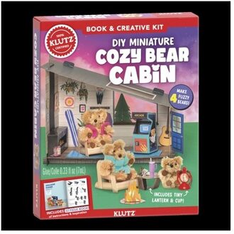 Diy Miniature Cozy Bear Cabin - Klutz