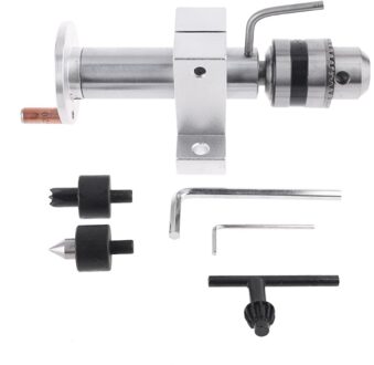 Diy Multifunctionele Boren Losse Kop Live Center Met Klauw Voor Mini Draaibank Machine Revolving Rotrary Centre Accessoires