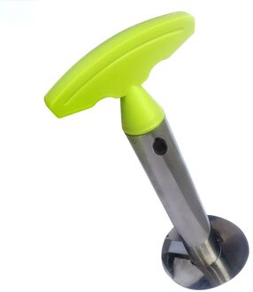 Diy Multifunctionele Niet Giftig Thuis Roestvrij Staal Keuken Gereedschap Vruchten Handheld Makkelijk Grip Moderne Ananas Dunschiller groen
