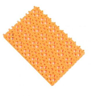 Diy Multifunctionele Uitsparing Splicing Waterdichte Badmat Douche Badkamer Antislip Mat Puzzel Coaster Isolatie Mat Accessoires Geel