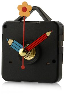 DIY Muur Decor Stilte Klok Movement Mechanism Reparatie Onderdelen Met Haak Potlood Handen Wandklok Onderdelen Accessoire