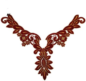 Diy Naaien Jurken Bloem Applique Kraag Applique Diy Decoratie Accessoires 3d Bloem Patches Water Oplosbare