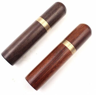 Diy Naaien Naalden Houder Opslag Buis Houten Doos Hand Naaien Naalden Case Leer Breien Borduren Herstellen Naalden Container