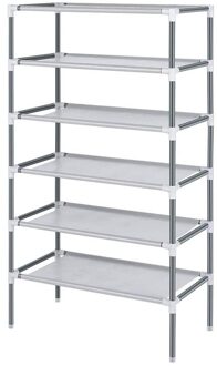 Diy Non-Wovensimple Multi Layer Schoenenrek Rvs Assemblestorage Schoenenkast Schoenenrek Hanger Thuis Organizer A5