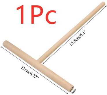Diy Pie Tool Crêpe Pannenkoek Beslag Houten Strooier Stok Ei Tool Diy Restaurant Kantine Keuken Benodigdheden Woonaccessoires