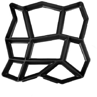 Diy Plastic Path Maker Mold Bestrating Cement Baksteen Mallen Stenen Vloer Road Beton Mallen Bestrating Voor Garden Home Patio Maker F