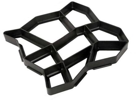 Diy Plastic Path Maker Mold Handmatig Bestrating Cement Baksteen Mallen Tuin Steen Road Beton Mallen Bestrating Voor Garden Home
