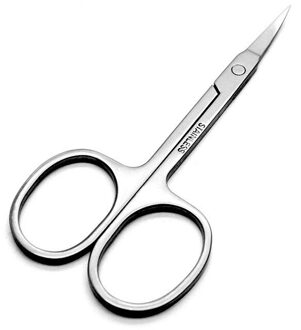 Diy Professionele Stainles Nagels Wenkbrauw Neus Wimper Cuticle Trimmer Epilator Schaar Manicure Tool Gebogen Pedicure Schaar