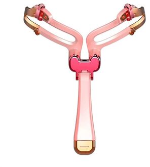 Diy Professionele Wenkbrauw Shaper Stencilsadjustable Template Stereo Stencil Shaping Eye Brow Grooming Make-Up Tool roze