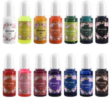 DIY Resin Pigment UV Epoxy Resin Pigment alcohol ink Liquid Colorant Dye Ink Diffusion Resin Jewelry Making