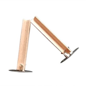 Diy Romantische Aromatherapie Kaars Natuurlijke Houten Kern Milieuvriendelijke Spar Rvs Basis Assemblage Ambachten Accessoires Handgemaakte