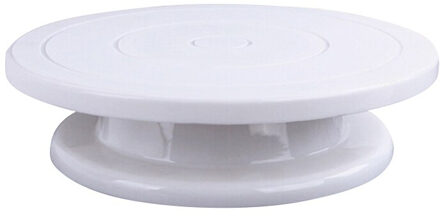 Diy Roterende Taart Bakken Hulpmiddel Taart Staan Plastic Taart Draaitafel Draaitafel Decorating Bakken Tool 7*28Cm 10 Inch gewoon models