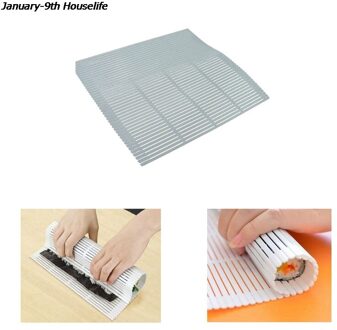 Diy Siliconen Sushi Roller Matten Wasbare Herbruikbare Sushi Roll Mold Mat Diy Japanse Voedsel Rolling Rijst Rolling Maker Cake Roll pad
