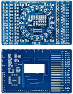 DIY SMD SMT Welding Practice Soldering Skill Training Board Led Running Water Light Kit DIY KIT