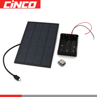 DIY Solar Panel Power Bank Battery BOX 3.7V to 5V Micro USB 2A Boost Mobile 18650 Lithium Battery Charger PCB Board