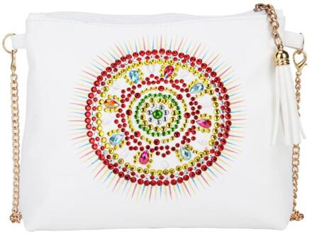 Diy Speciale Vormige Diamant Schilderij Lederen Crossbody Zakken Keten Clutch Vriendin Vrouwen Schoudertas Diamant Borduurwerk Ambachtelijke 01