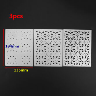 Diy Sterft Embossing Machine Card Cutter Embossing Scrapbooking Machine Snijden Diy Gereedschap Plastic Veranderende Machine Ambachtelijke Gereedschappen 3stk snijdend Dies