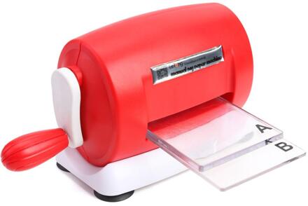 Diy Sterft Embossing Machine Card Cutter Embossing Scrapbooking Machine Snijden Diy Gereedschap Plastic Veranderende Machine Ambachtelijke Gereedschappen Rood