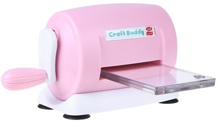 Diy Sterft Embossing Machine Card Cutter Embossing Scrapbooking Machine Snijden Diy Gereedschap Plastic Veranderende Machine Ambachtelijke Gereedschappen roze