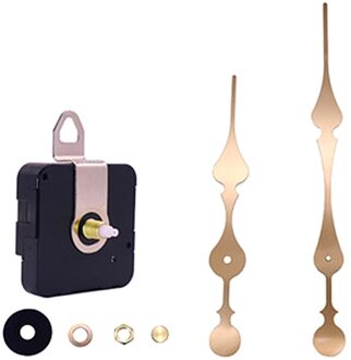 Diy Stille Grote Wandklok Quartz Klok Movement Mechanism Handen Reparatie Tool Onderdelen Kit Vervanging Accessoriesset