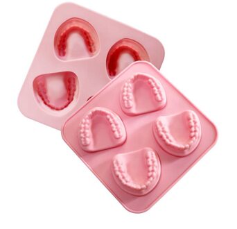 Diy Tand Shaped Ice Tray Ice Cube Maker Silicone Mold Food Grade Voor Fondant Cakes Wijn Glas Decoratie Bar Party accessoire