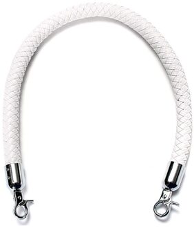 DIY Tas Riem Handvat Afneembare Repalcement Riemen Handvat DIY Bands Voor Handtas Riem 9 Kleuren Tas Accessoires Onderdelen PU Leer wit