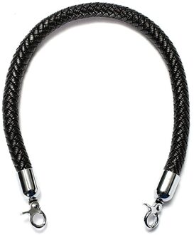 DIY Tas Riem Handvat Afneembare Repalcement Riemen Handvat DIY Bands Voor Handtas Riem 9 Kleuren Tas Accessoires Onderdelen PU Leer zwart