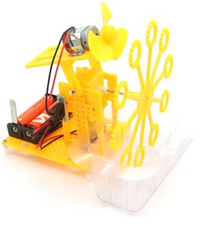 Diy Technologie Kleine Productie Stoom Onderwijs Maker Hand Geassembleerd Model Bubble Machine Kinderen Wetenschap Experiment