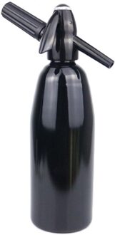 Diy Thuis Drinken Sap Machine Bar Bier Soda Maker Stalen Fles Soda Streamen Foam Cilinders Injector zwart