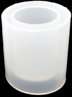 DIY Transparante Gedroogde Bloem Hars Decoratieve Craft Opslag Siliconen Mal Bloempot Pennenhouder Epoxyhars Mallen ronde