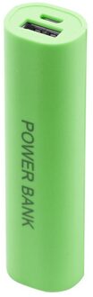 DIY USB Mobiele Power Bank Charger Pack Doos Batterij Case Voor 1x18650 Draagbare groen