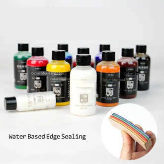 DIY vegetable tanned leather edge agent water-based edge sealing liquid polishing 30ml/bottle 10colors chosing leather craft