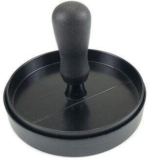 Diy Vlees Patty Pers Kok Handleiding Aluminium Non-stick Perfect Gevormd Hamburger Maker Voor Thuis Keukens zwart