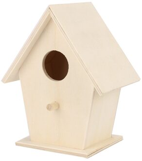 Diy Vogel Huis Nest Dox Nest Huis Vogelhuisje Doos Vogel Dozen Houten Doos Ad vogel huis B