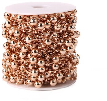 Diy Witte Kunstmatige Pearl Garland Vislijn Kunstmatige Kralen Ketting Roll Voor Kralen Gordijnen Bruiloft Achtergronden