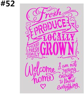 DIY Woorden Stijl Gelaagdheid Stencils Voor Muren Schilderen Scrapbooking Stempel Album Decor Embossing Papier Kaart Template