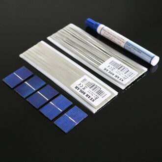 Diy Zonnepaneel 5W 6W 10W 15W 20W 25W 30W 40W 50W Charger Kit Polycrystall Zonnecel Tabben Draad Busbar Flux Pen 21W DIY KIT