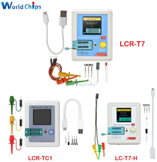 diymore LCR-TC1 LCR-T7 TC-T7-H T7 Multifunctional TFT Backlight Transistor Tester for Diode Triode Capacitor Resistor Transistor