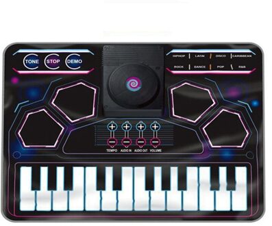 Dj Muziek Deken, Puzzel, Elektronische Orgel, Leren Disc Machinedrum Elektronische Deken Multifunctionele 8 Tones