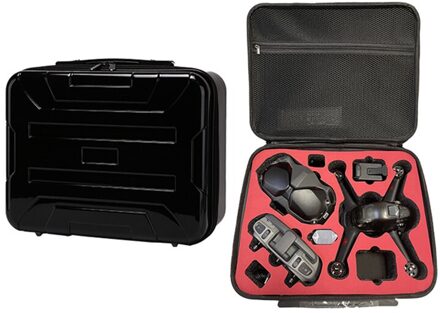 Dji Fpv Hardshell Handheld Opbergtas Waterdichte Beschermende Box Draagtas Voor Dji Fpv Handtas Draagtas Krijgen Gratis zwart
