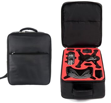 Dji Fpv Rugzak Multifunctionele Drone Tas Draagbare Opslag Rugzak Voor Dji Fpv Drone Accessoires rood Foam