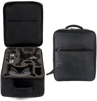 Dji Fpv Rugzak Multifunctionele Drone Tas Draagbare Opslag Rugzak Voor Dji Fpv Drone Accessoires zwart Foam