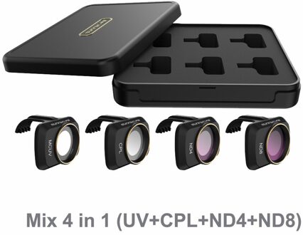 Dji Mini 2 Camera Lens Filter Voor Dji Mavic Mini 1/2 Drone Filter Set Uv Nd Cpl 4/8/16/32 Ndpl Accessoires mengen 4 in 1
