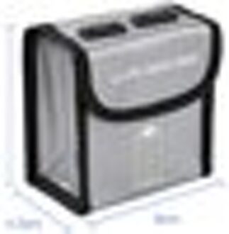 Dji Mini 2 Drone Lipo Batterij Opbergtas Mavic Mini Explosieveilige Veilig Brandwerende Beschermende Drone Accessoires 2 stk zak