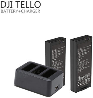 DJI Tello Batterij/Quick Multi Opladen Hub TELLO Drone Intelligente Vlucht Batttery Fast Charger Accessoires OPTION 1