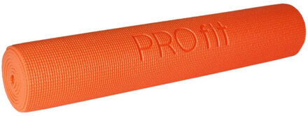 Dk 2203 slanke yogamat Oranje - One size