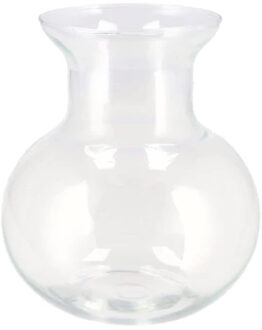 DK Design Bloemenvaas Mira - bol vaas model - transparant glas - D16 x H17 cm