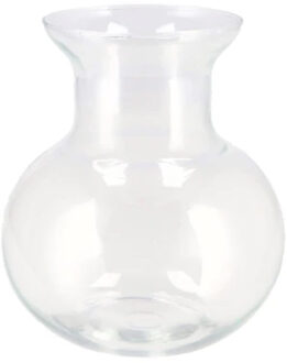 DK Design Bloemenvaas Mira - bol vaas model - transparant glas - D25 x H27 cm