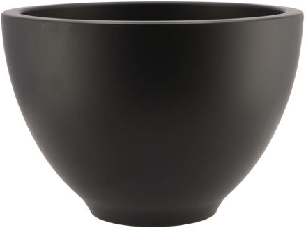 DK Design Bloempot/plantenpot - Vinci - zwart mat - binnen - D21 x H31 cm